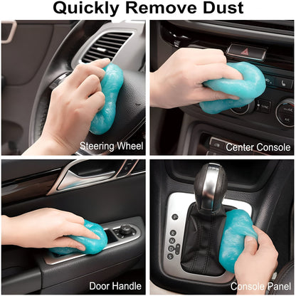 RAGUPEL Cleaning Gel for Car Detailing Tools Car Cleaning Kit Automotive Dust Air Vent Interior Detail Detailing Putty Universal Dust Cleaner for Auto Laptop Car Slime Cleaner