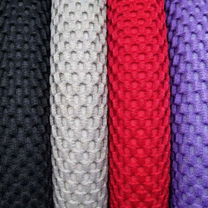 PWFE Universal 38cm Car Auto Steering Wheel Cover Elastic Ice Silk Summer Cool Non-Slip Auto Accessories(Beige)