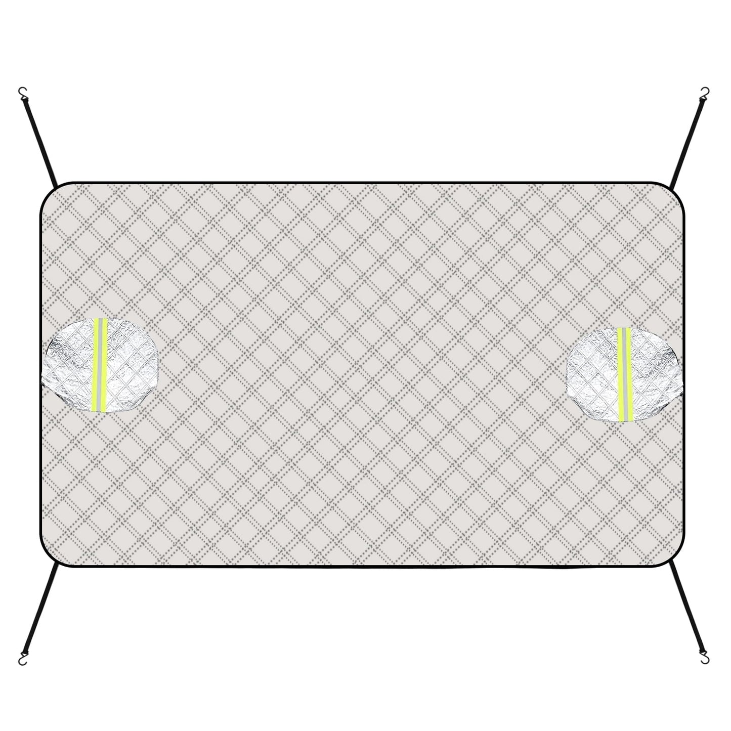 XUKEY Thick Car Windshield Cover Snow Ice Rain Protector Sun Shade Universal for SUV Pick up Truck