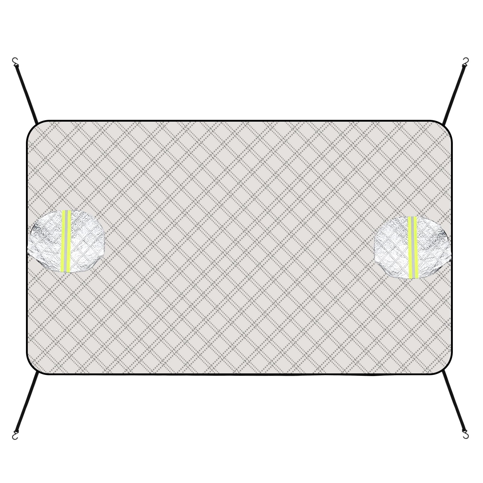 XUKEY Thick Car Windshield Cover Snow Ice Rain Protector Sun Shade Universal for SUV Pick up Truck