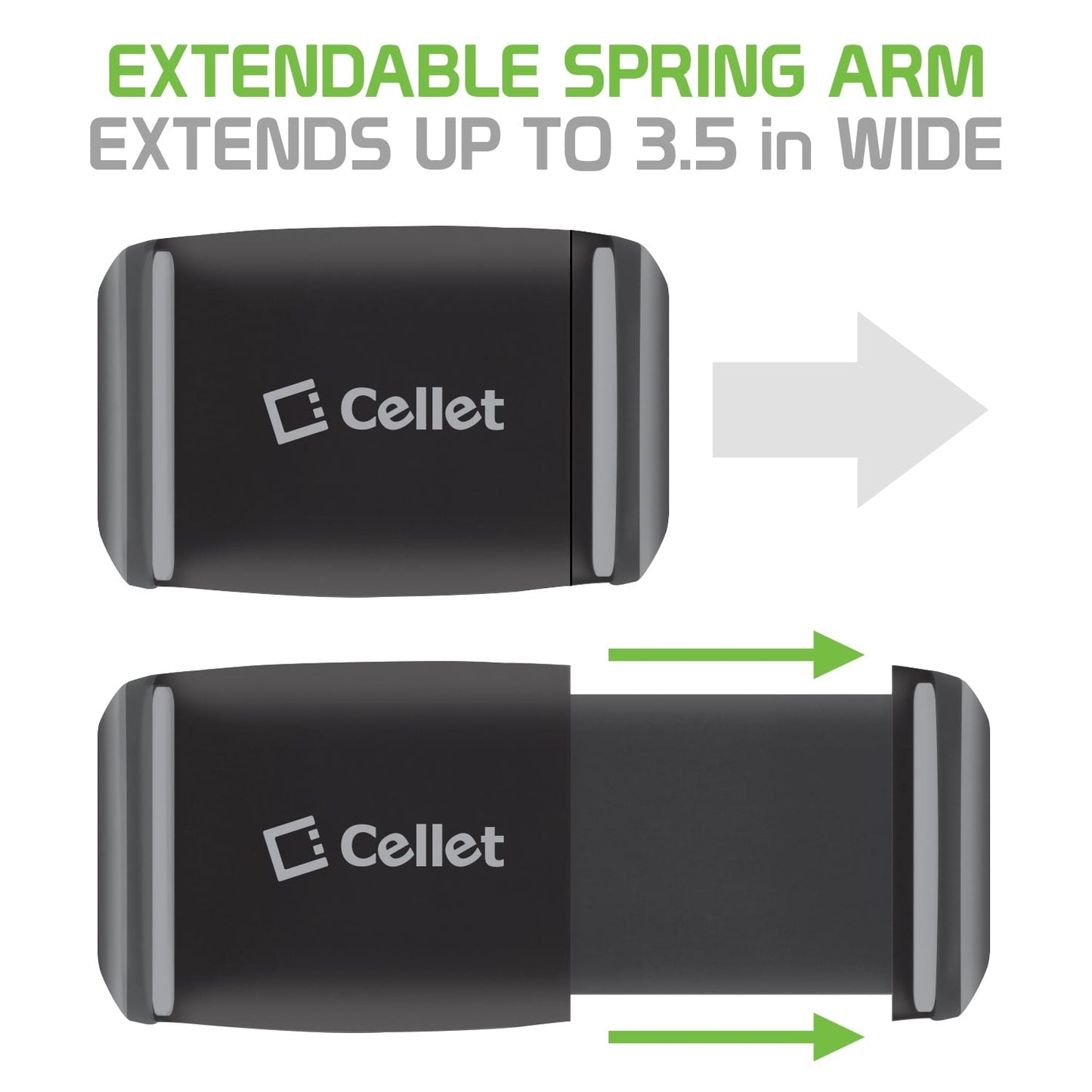 Cellet Car Vent Phone Mount with Kickstand, 360° Rotation, Universal Fit