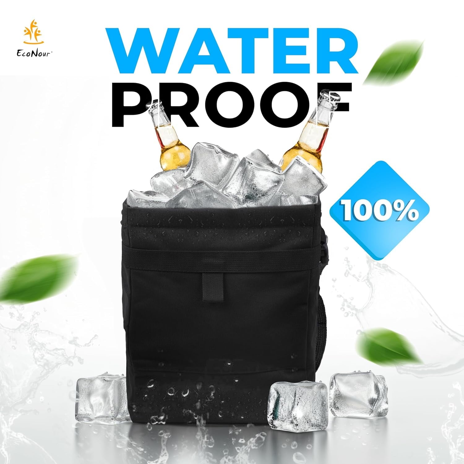 EcoNour Car Trash Bag (2022 Updated) | Car Back Seat Back Litter Trash Bag