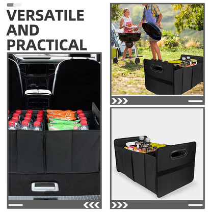 NIAIZEK Multi Functional Black Car Trunk Organizer for Suv Storage and Cargo Management