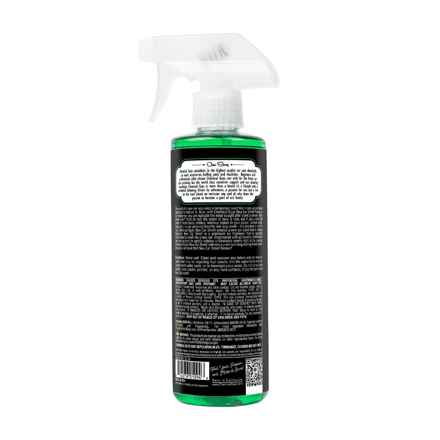 Chemical Guys CG New Car Spray Air Freshener