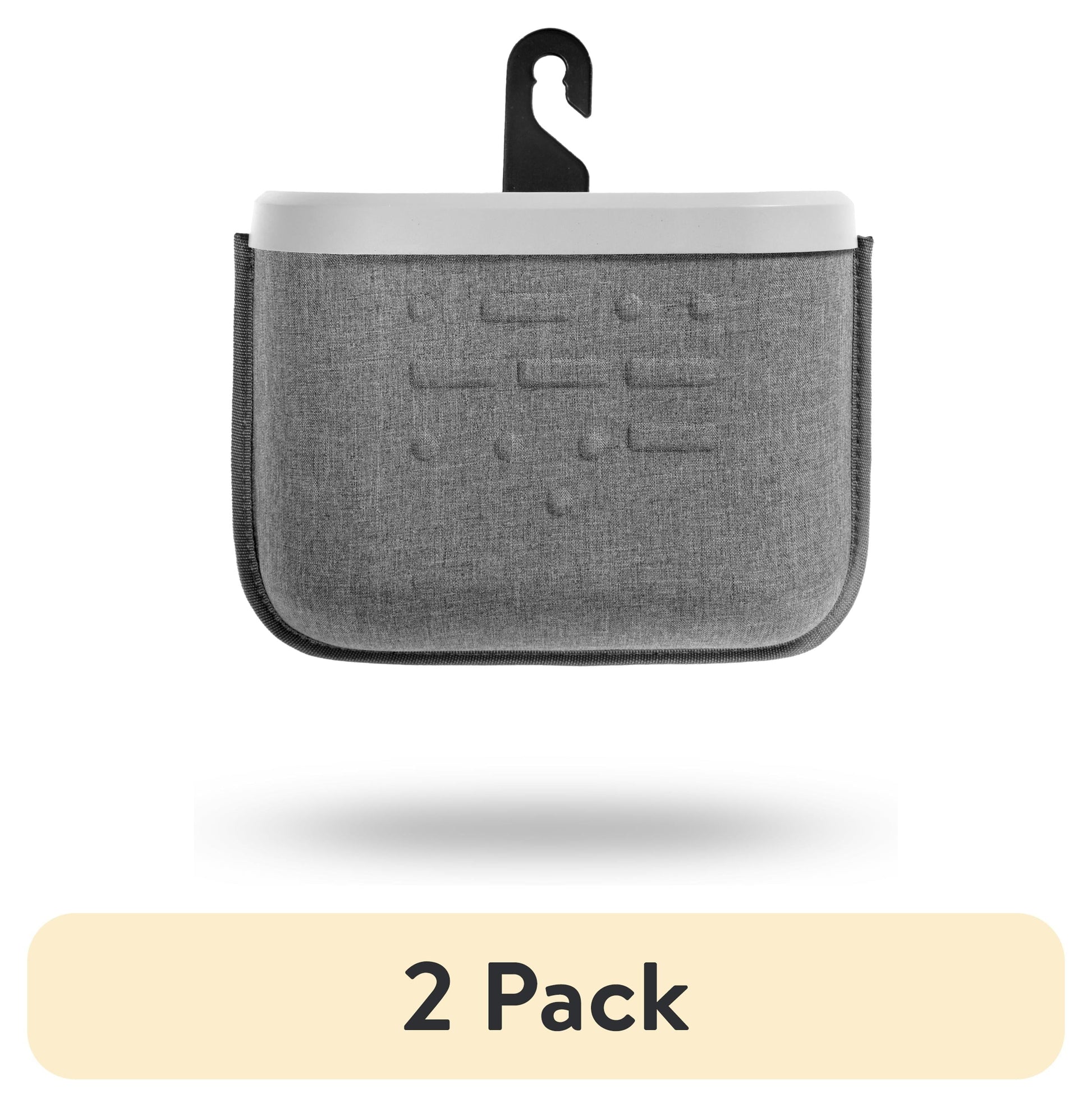 (2 pack) Auto Drive MOLLE Strap Compatible Trash Can, Universal, AZ533782