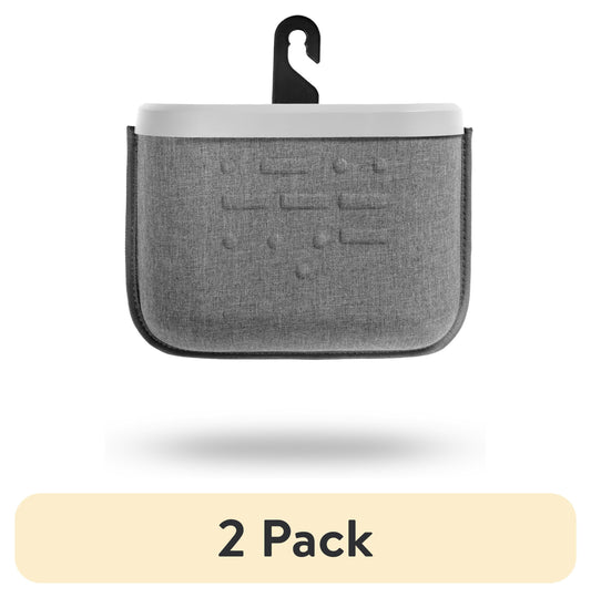 (2 pack) Auto Drive MOLLE Strap Compatible Trash Can, Universal, AZ533782