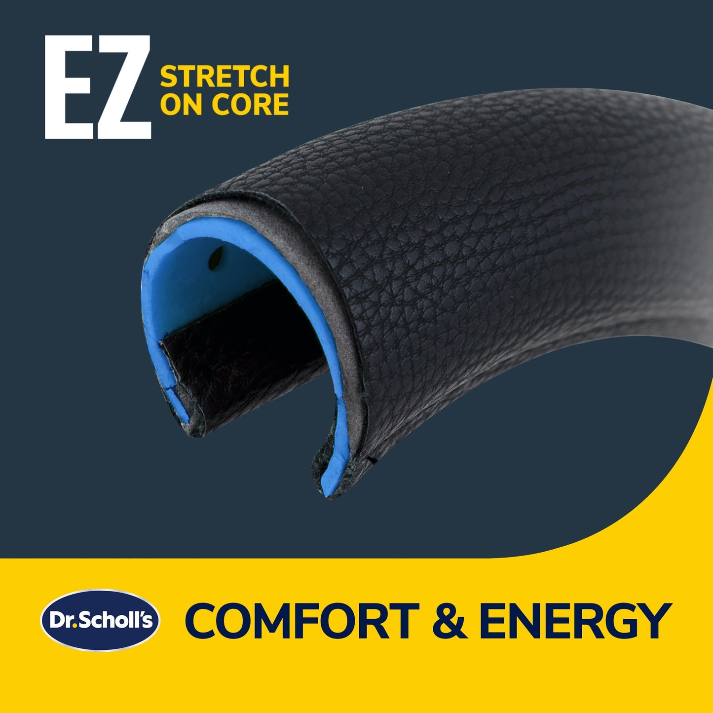 Dr. Scholl's Gel Infused Memory Foam Steering Wheel Cover