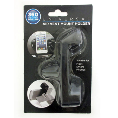 2 Pack Universal 360 Rotating Car Air Vent Mount Cradle Holder Cell Phone GPS