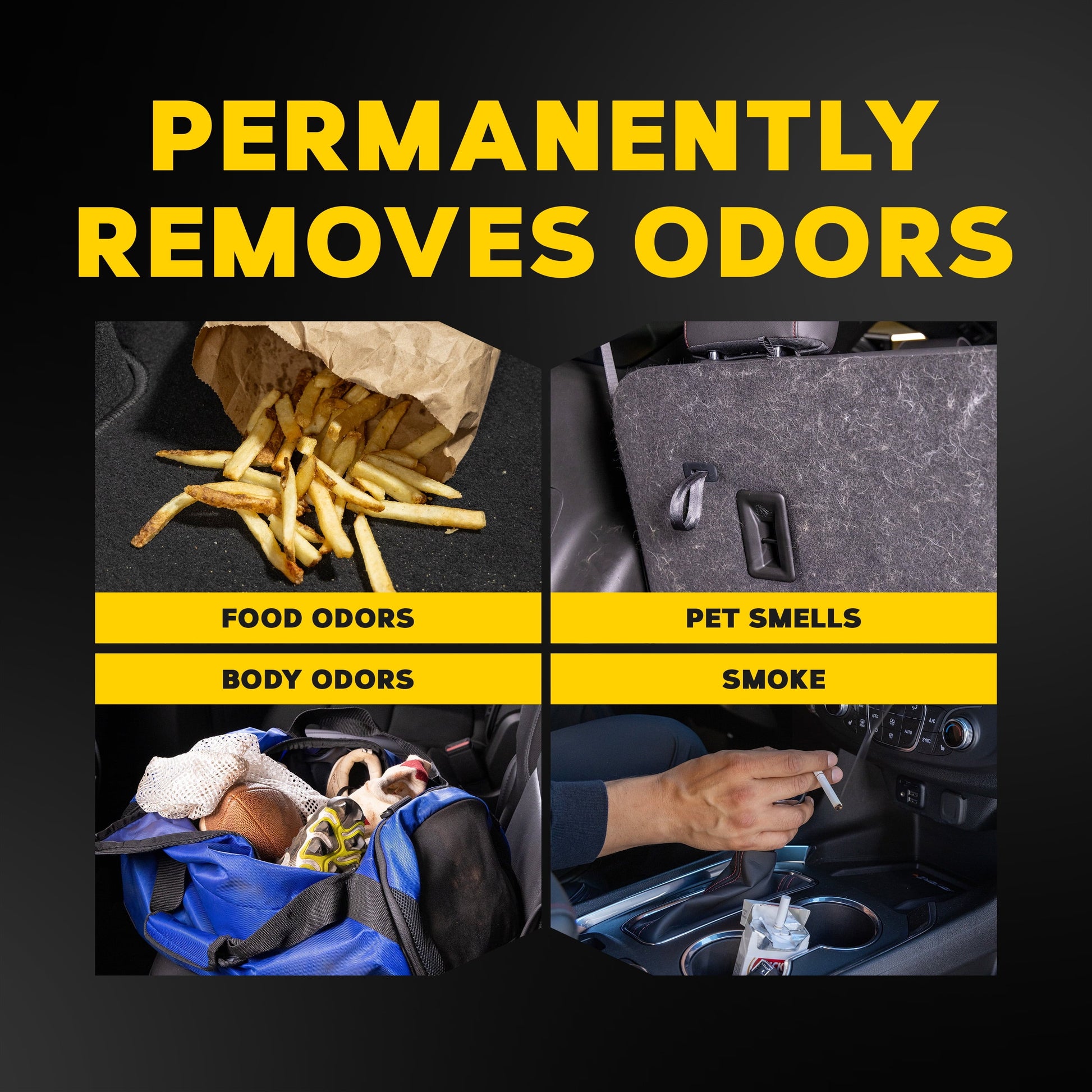 Meguiar's Whole Car Air Re-Fresher Odor Eliminator Mist, New Car Scent, G16402, 2 oz