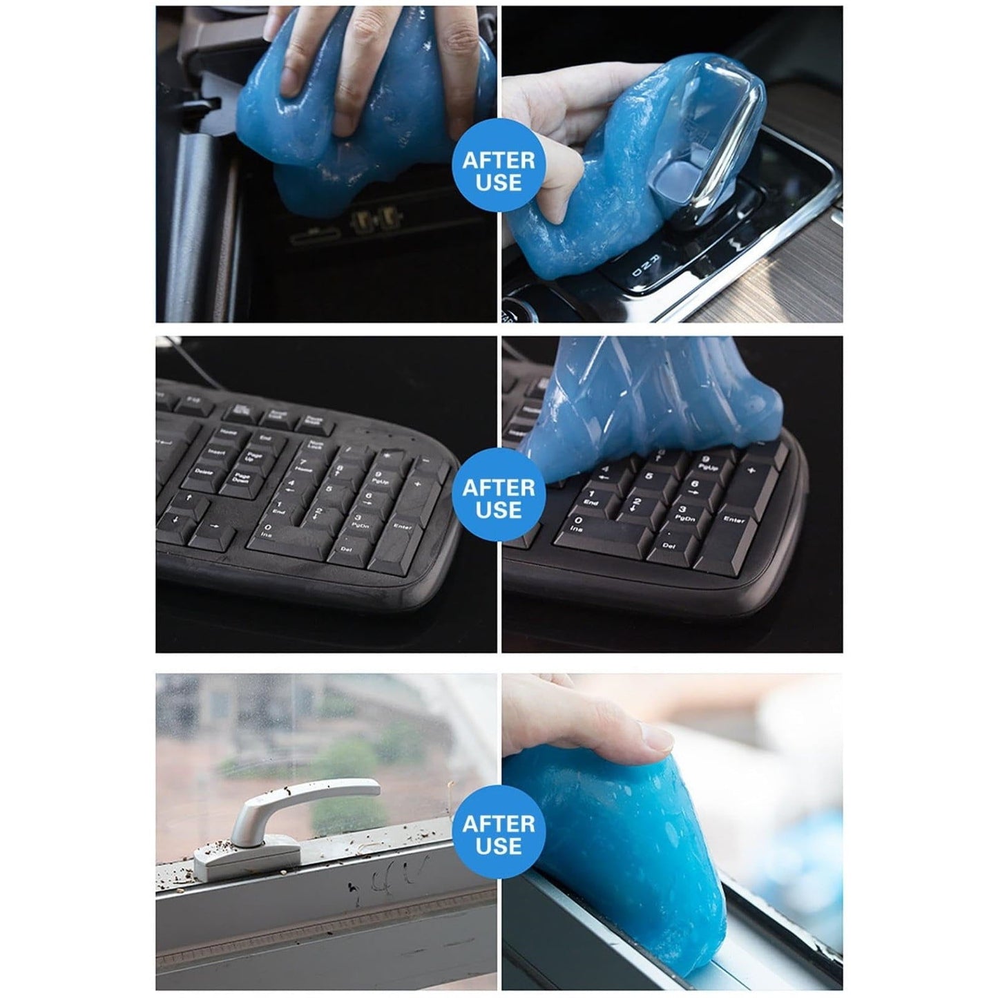 LLDYYDS Car Cleaning Gel Putty Slime Cleaner for Car Interior Detailing Keyboard Cleaner