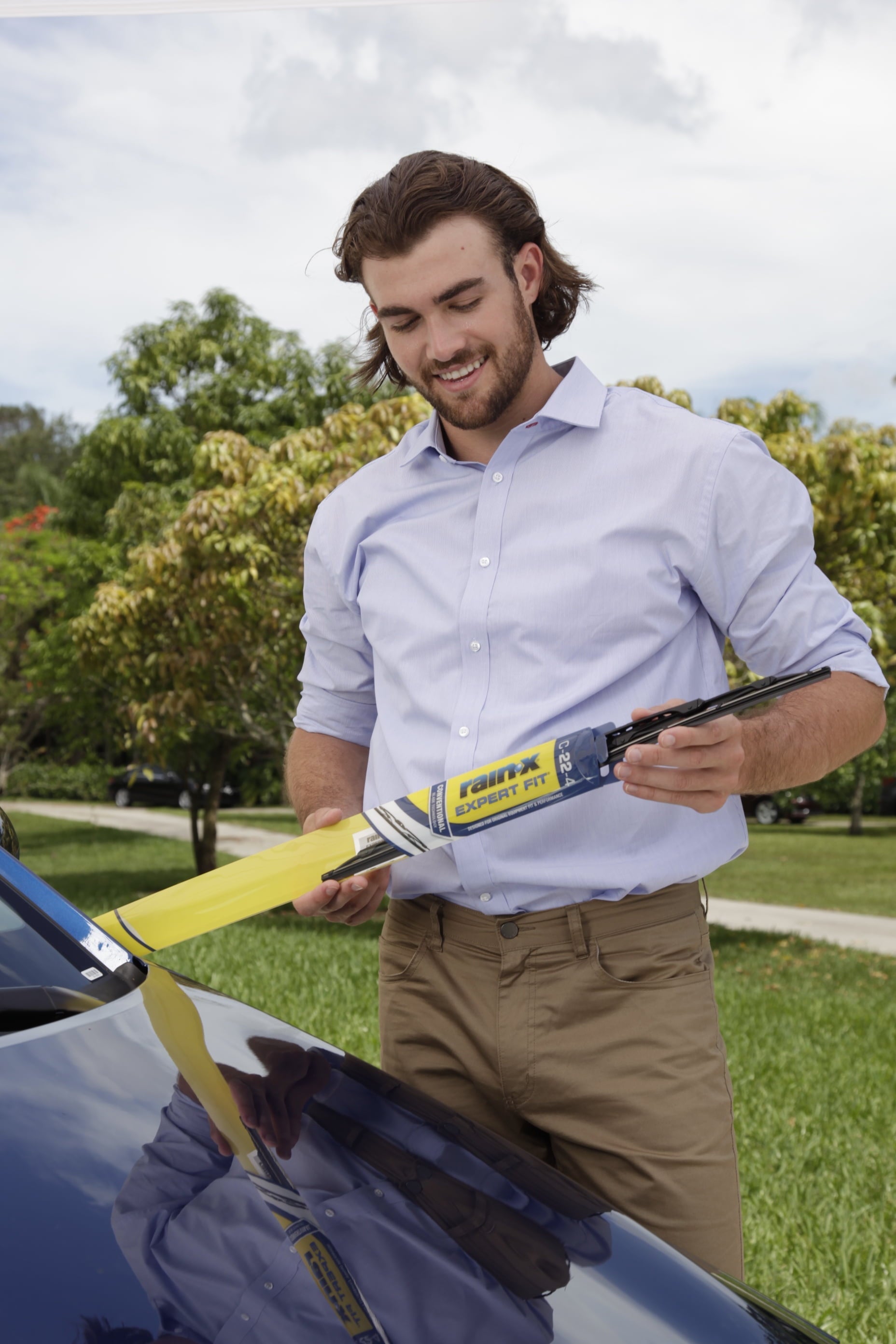 (2 pack) Rain-X Expert Fit Conventional Windshield Wiper Blade C-17 - 860017