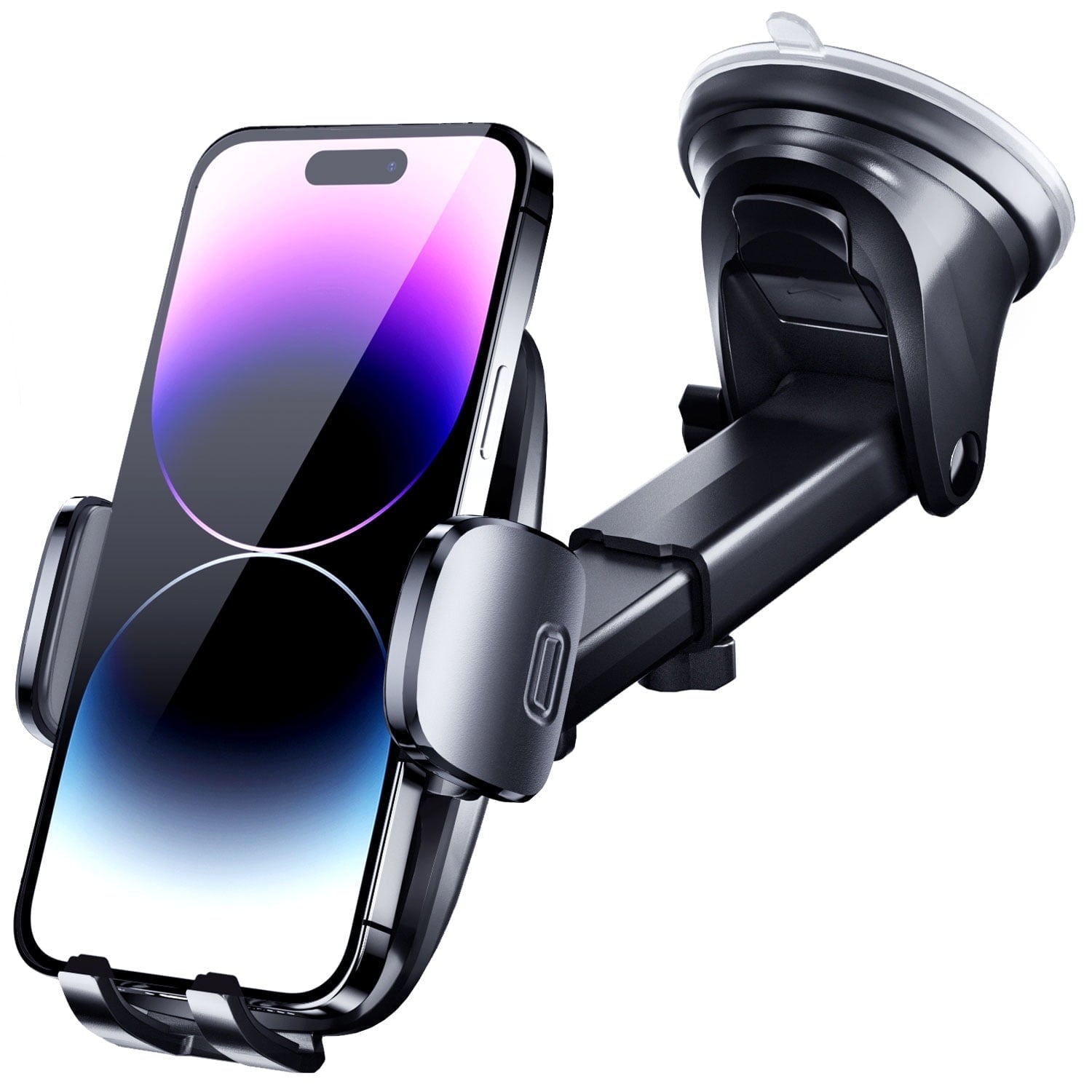 YOOVEE Universal Car Phone Holder Upgraded 360° Rotatable for Dashboard, Windshield & Air Vent Mount for 4.0"-7.0" Phones (iPhone, Google Pixel, Samsung Galaxy, Motorola,etc)