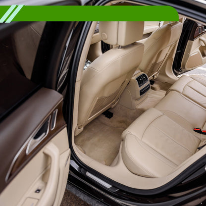 Unique Bargains Car Trash Can With Lanyard Hanging Front Rear Seats Trash Bin 1 Pc Black