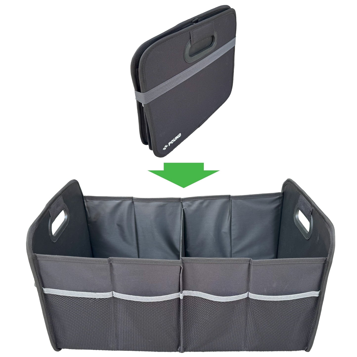 Pound Technology Car Trunk Organizer SUV, Truck Car Cooler Bag Storage Box