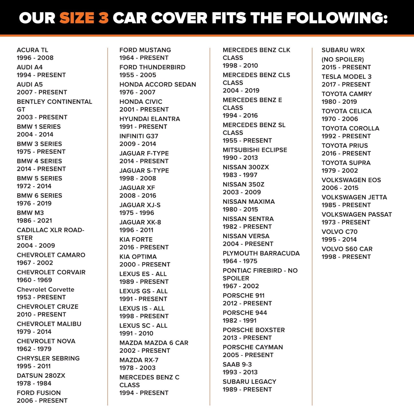 Budge Basic Car Cover, Lightweight, Breathable Indoor Car Protection, Size 3 for Midsize Vehicles