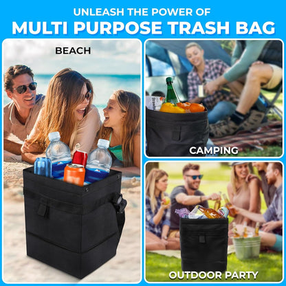 EcoNour Car Trash Bag (2022 Updated) | Car Back Seat Back Litter Trash Bag