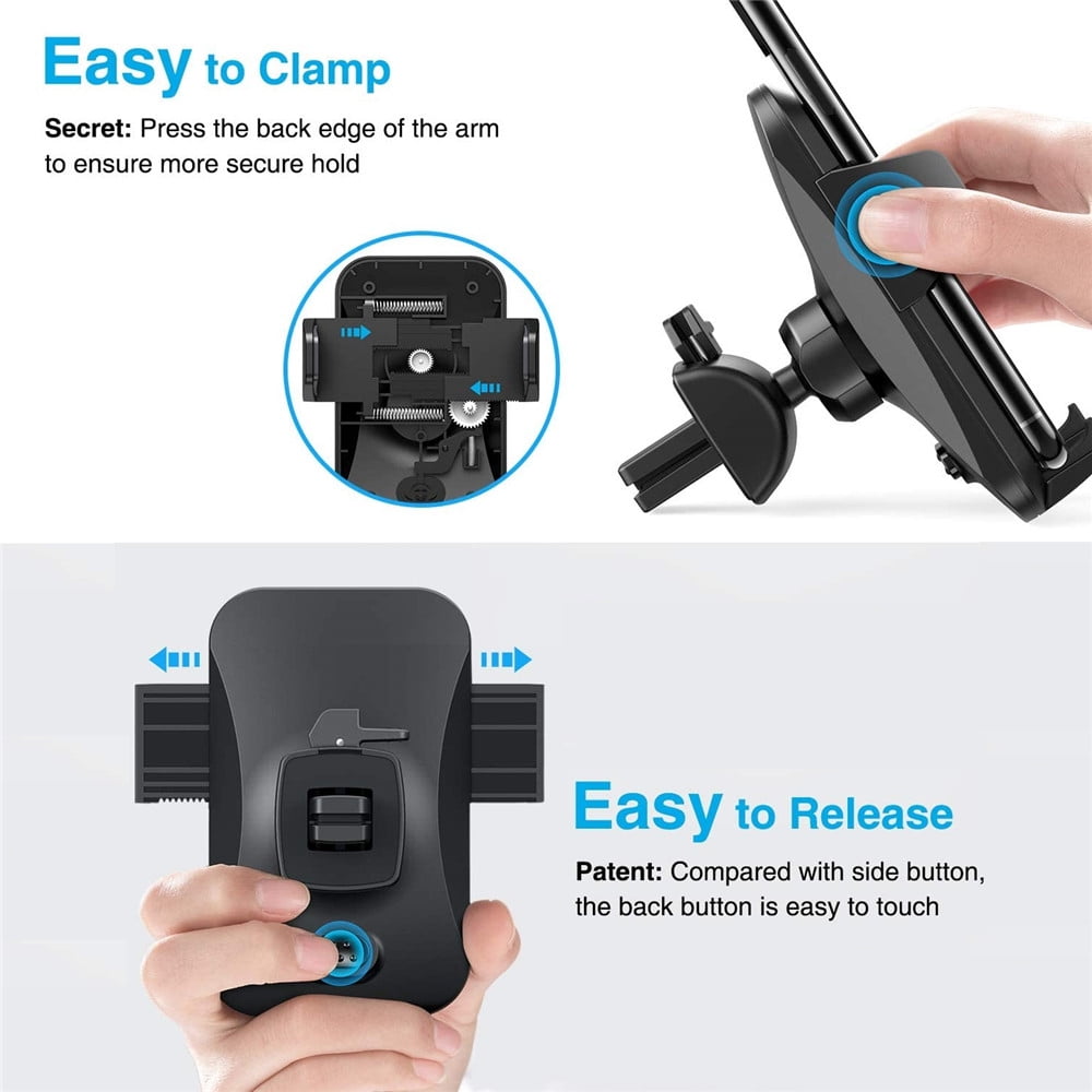 Universal Rotate Car Mount Holder Stand Air Vent Cradle For Mobile Cell Phone US
