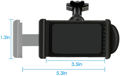 GUANDA Car Phone Holder for Air Vent, Secure Hook Clip with 360° Adjustable Mount, Compatible with iPhone, Samsung and Android Phones