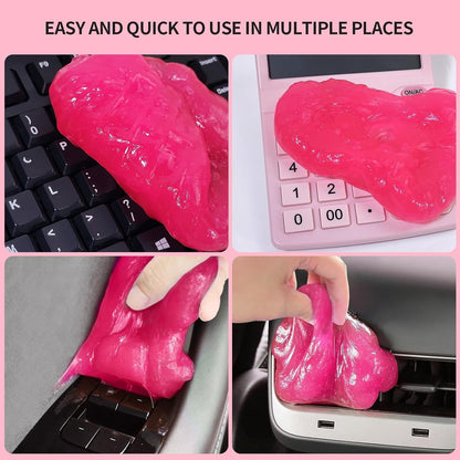 Car Cleaning Gel for Car Cleaning Kit Car Slime for Cleaning Car Putty Car Cleaning Putty for auto Interior Cleaner Dust Gel Cleaner for Car Detailing Kit Car Accessories Keyboard Cleaner