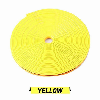 8M Car Wheel Rim Edge Protector Vehicle Tire Guard Sticker Rubber Strip Line