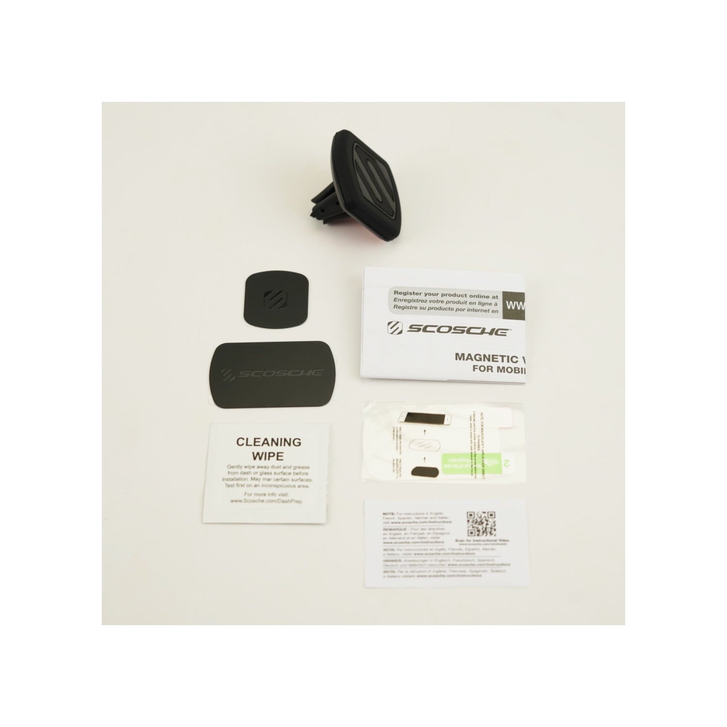 Scosche MAGVM2 MagicMount Magnetic Phone GPS Vent Mount for the Car