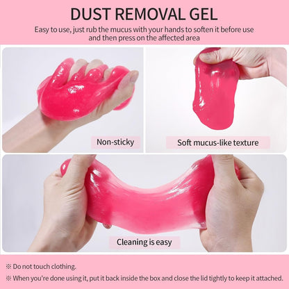 Car Cleaning Gel for Car Cleaning Kit Car Slime for Cleaning Car Putty Car Cleaning Putty for auto Interior Cleaner Dust Gel Cleaner for Car Detailing Kit Car Accessories Keyboard Cleaner