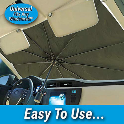 Ontel Brella Shield Car Windshield Sun Shade