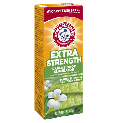 ARM & HAMMER Carpet Odor Eliminator, Extra Strength, 30 oz.