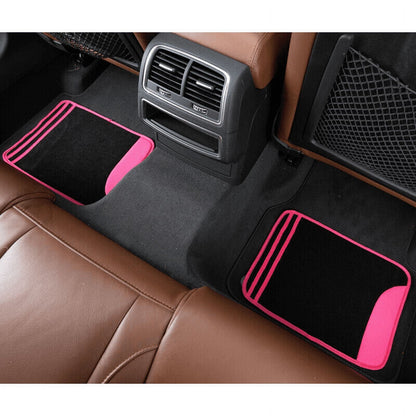 Flying Banner Eco-Friendly Non-Slip, Front Floor Mats, Fits Most Cars, Multicoloured, 2 Piece