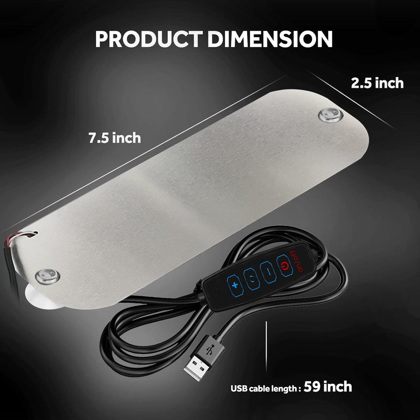 Adjusted Led Light Signs for Car Windshield, Taxi Sign Light Glow LED Sign with Suction Cups & Universal USB-Plug, Light Board Sign Car Accessories Suitable for All Cars (Blue/Pink)