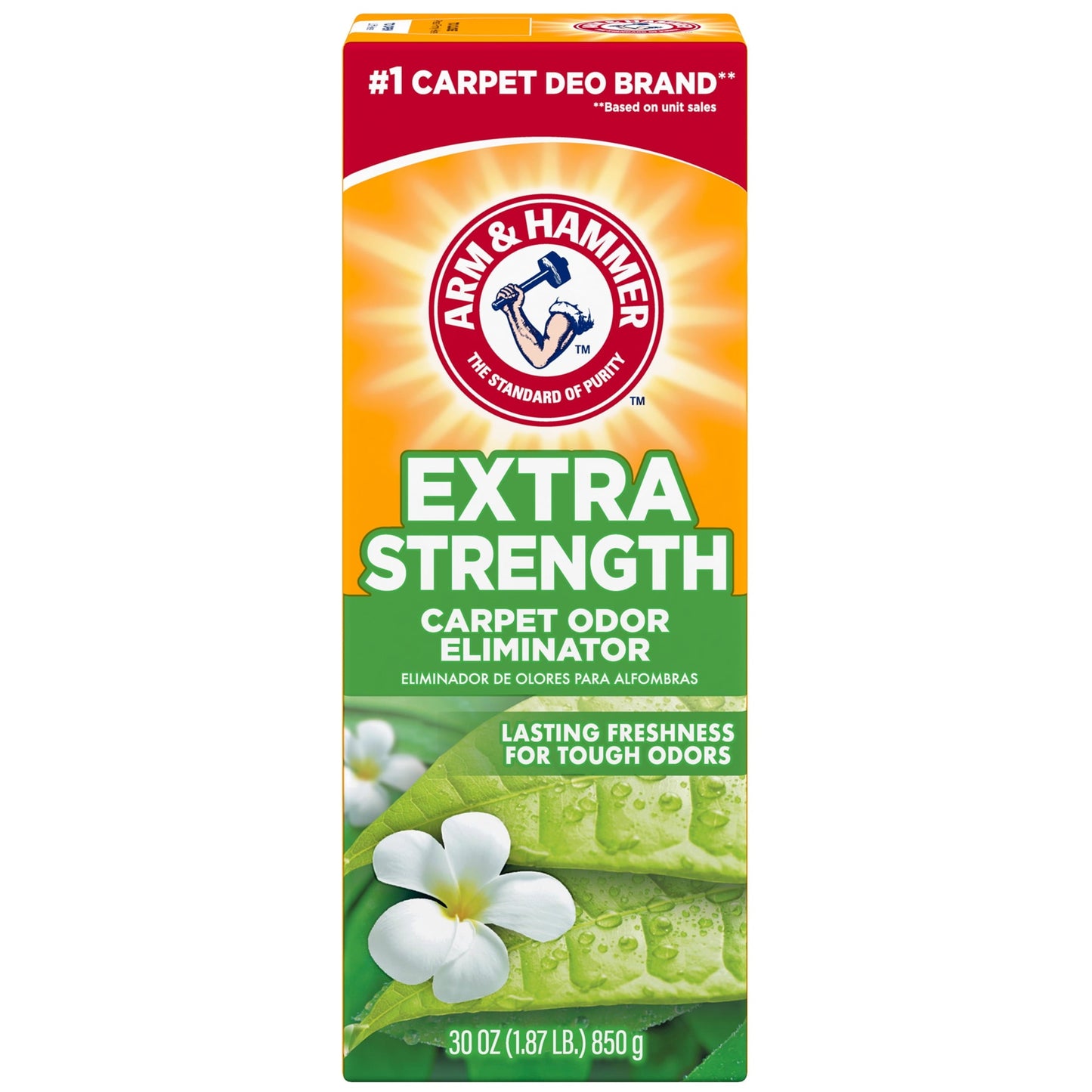 ARM & HAMMER Carpet Odor Eliminator, Extra Strength, 30 oz.