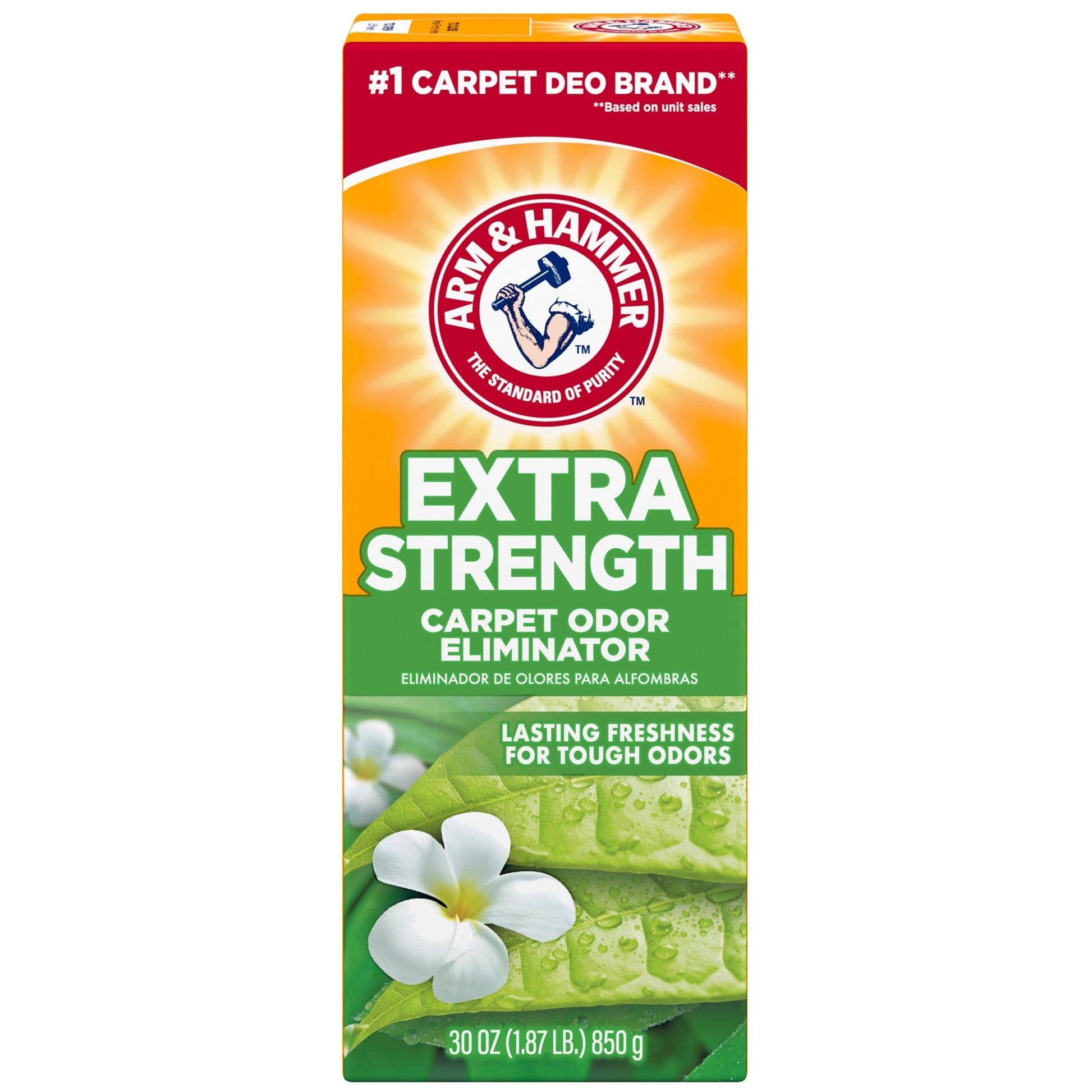 ARM & HAMMER Carpet Odor Eliminator, Extra Strength, 30 oz.