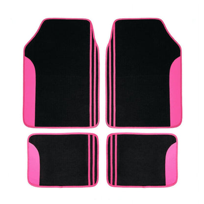 Flying Banner Eco-Friendly Non-Slip, Front Floor Mats, Fits Most Cars, Multicoloured, 2 Piece