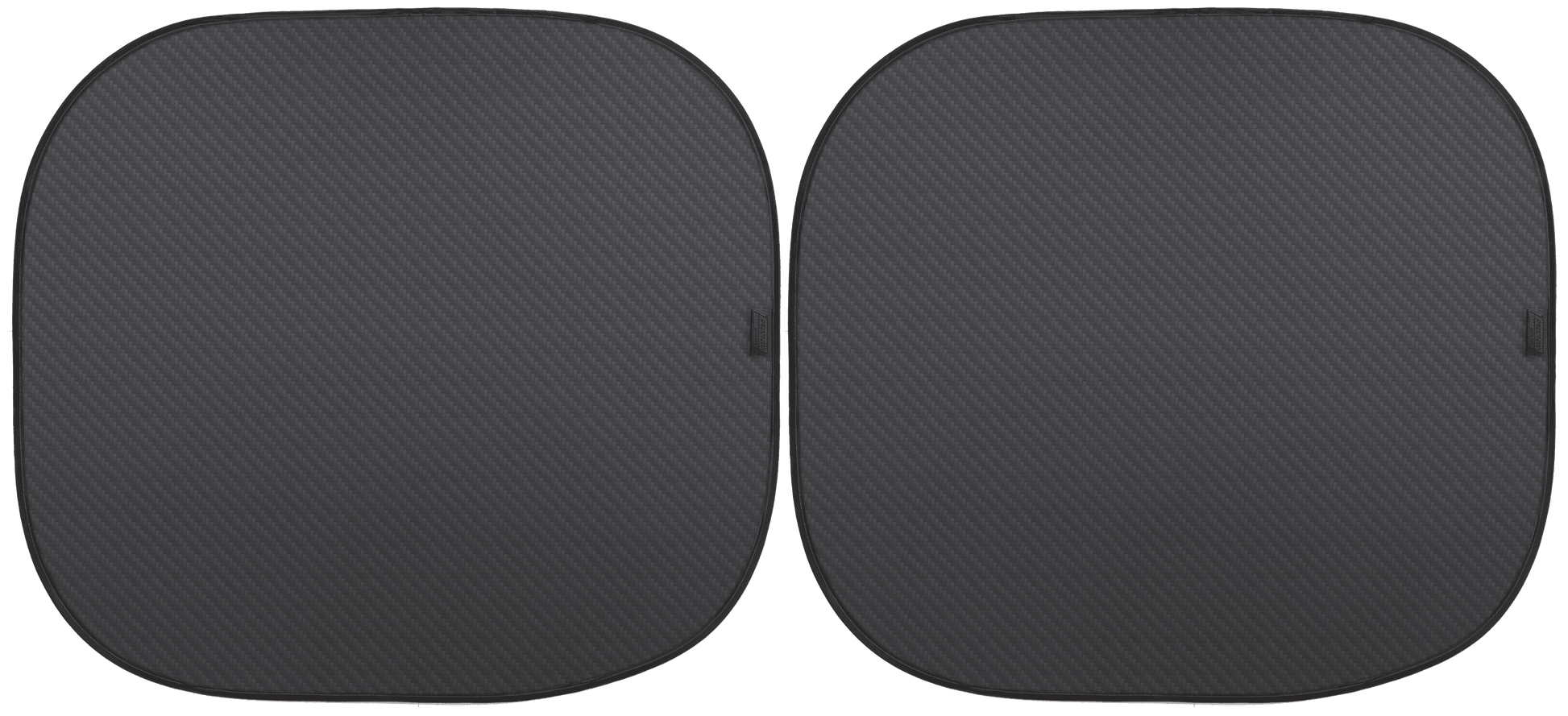 Genuine Dickies Universal Auto Twist Sunshades, Smoke Charcoal, Pack of 2