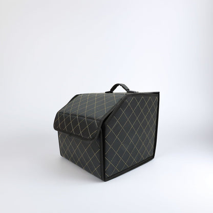 Mobestech Trunk Storage Box For Car PU Elegant Water Resistant 1Set