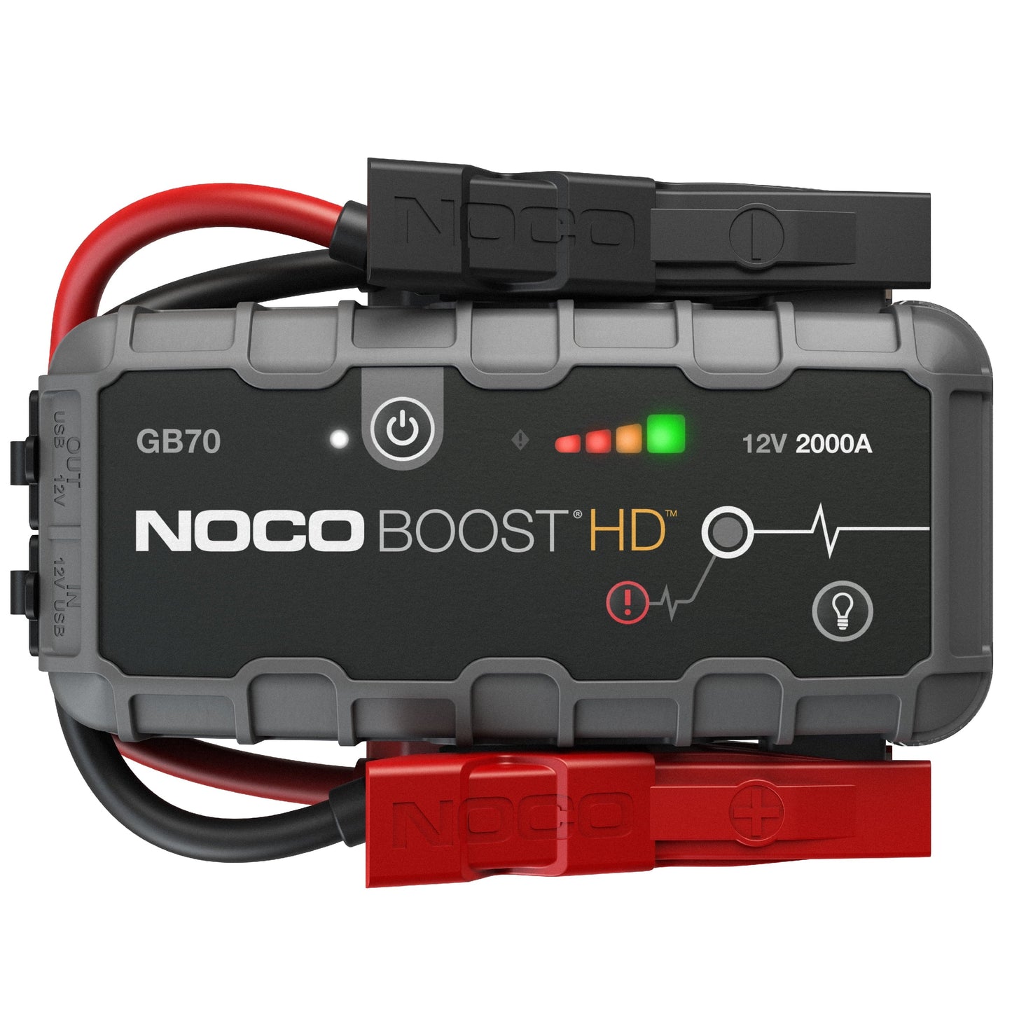 NOCO Boost GB70: 2000A 12V UltraSafe Portable Lithium Jump Starter