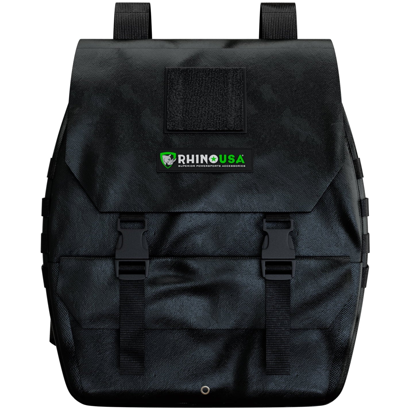 Rhino USA Tail Gate Trash Bag – Molle Compatible Overlanding Gear, Camping Essentials & Ultimate Accessory for Jeep Gladiator, Trucks & More - Black