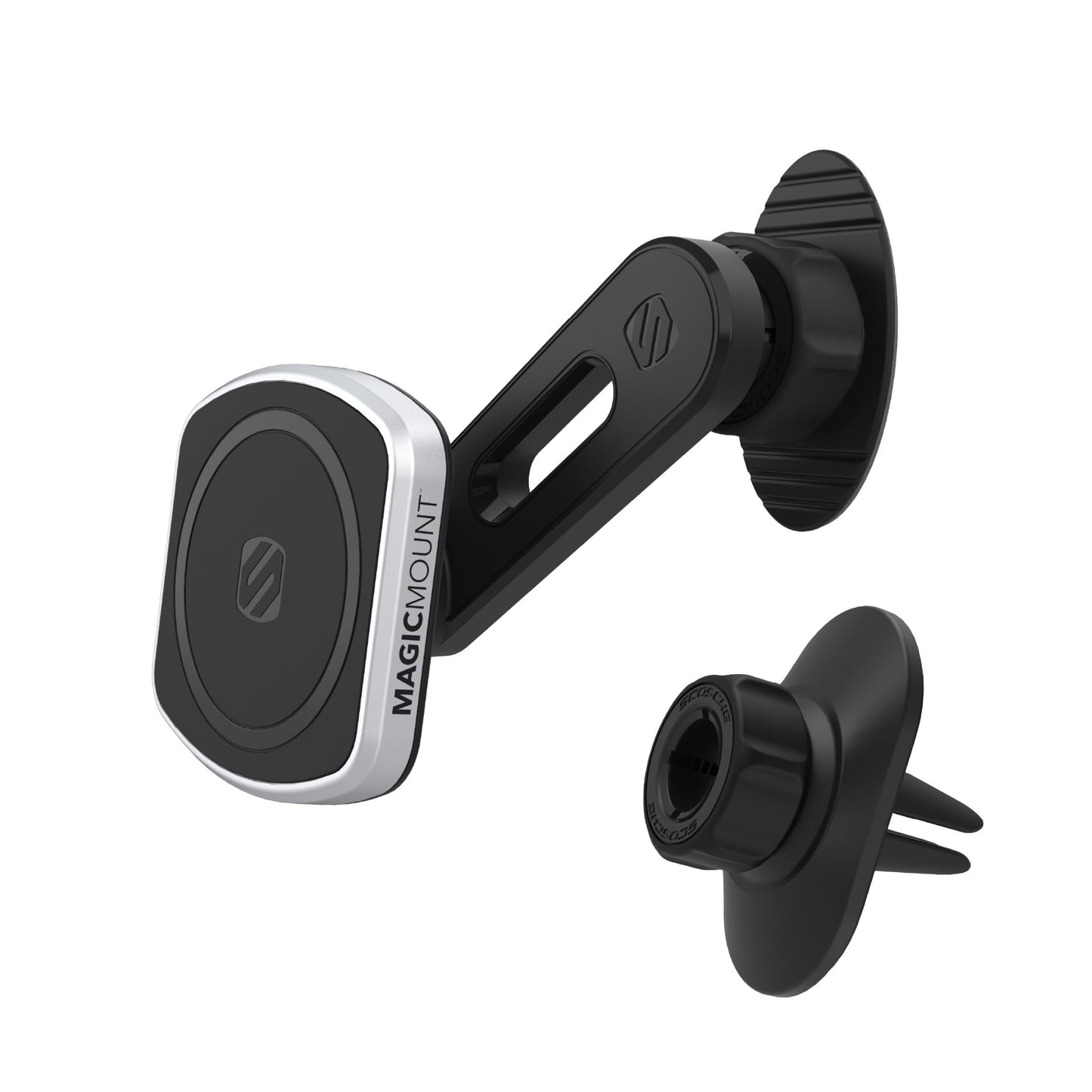 Scosche MP2ODVM-SP1 MagicMount Pro 2 Dash/Vent 4-in-1 Car Magnetic Phone Mount Kit
