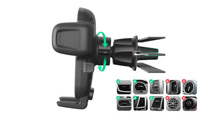 iOttie Easy One Touch 5 Air Vent Car Mount and Universal Phone Holder