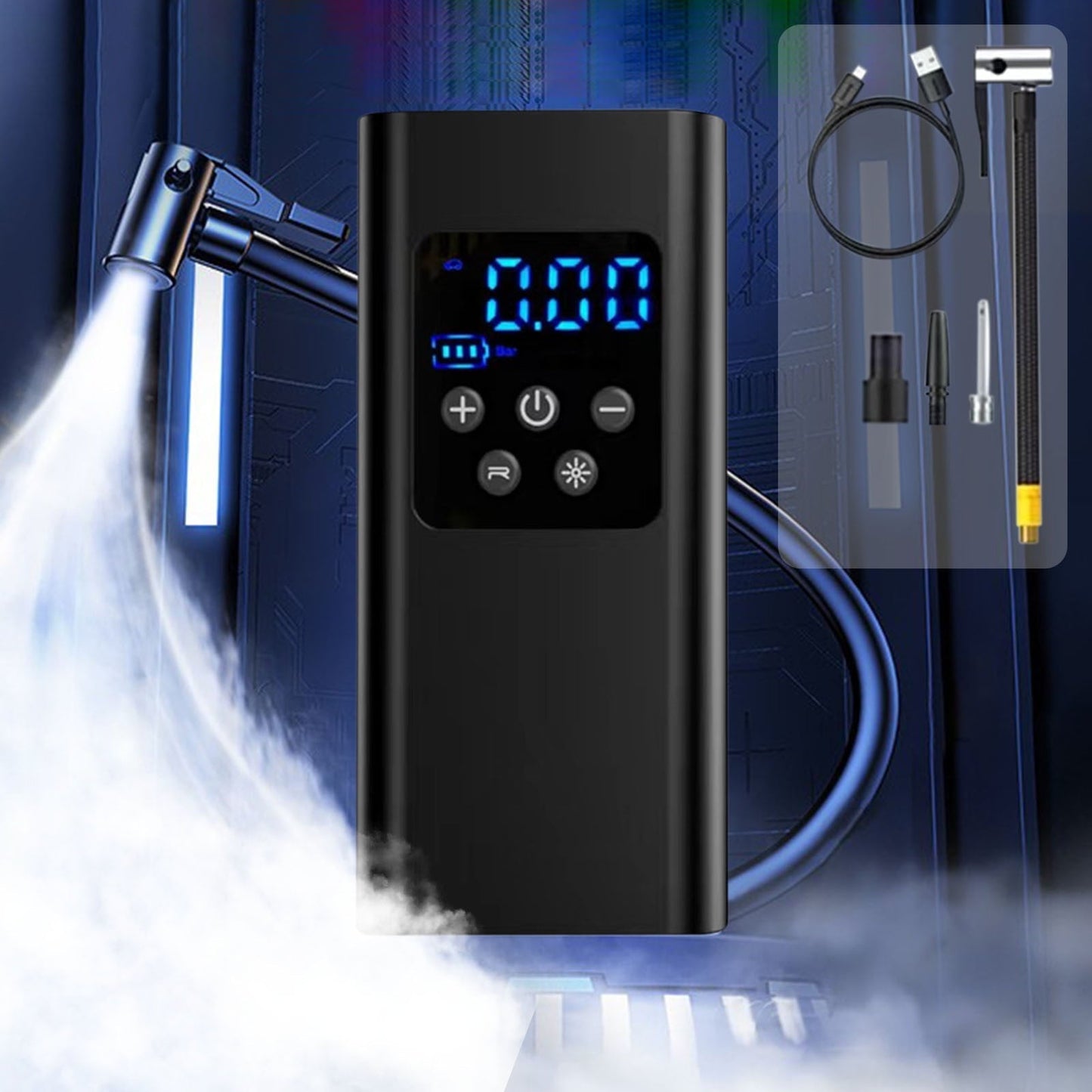 taicans Electric Tire Inflator Portable Air Compressor