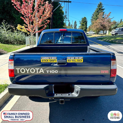 Learning Stick Shift Manual Transmission Car Bumper Magnet Sticker Sign New Student Driver