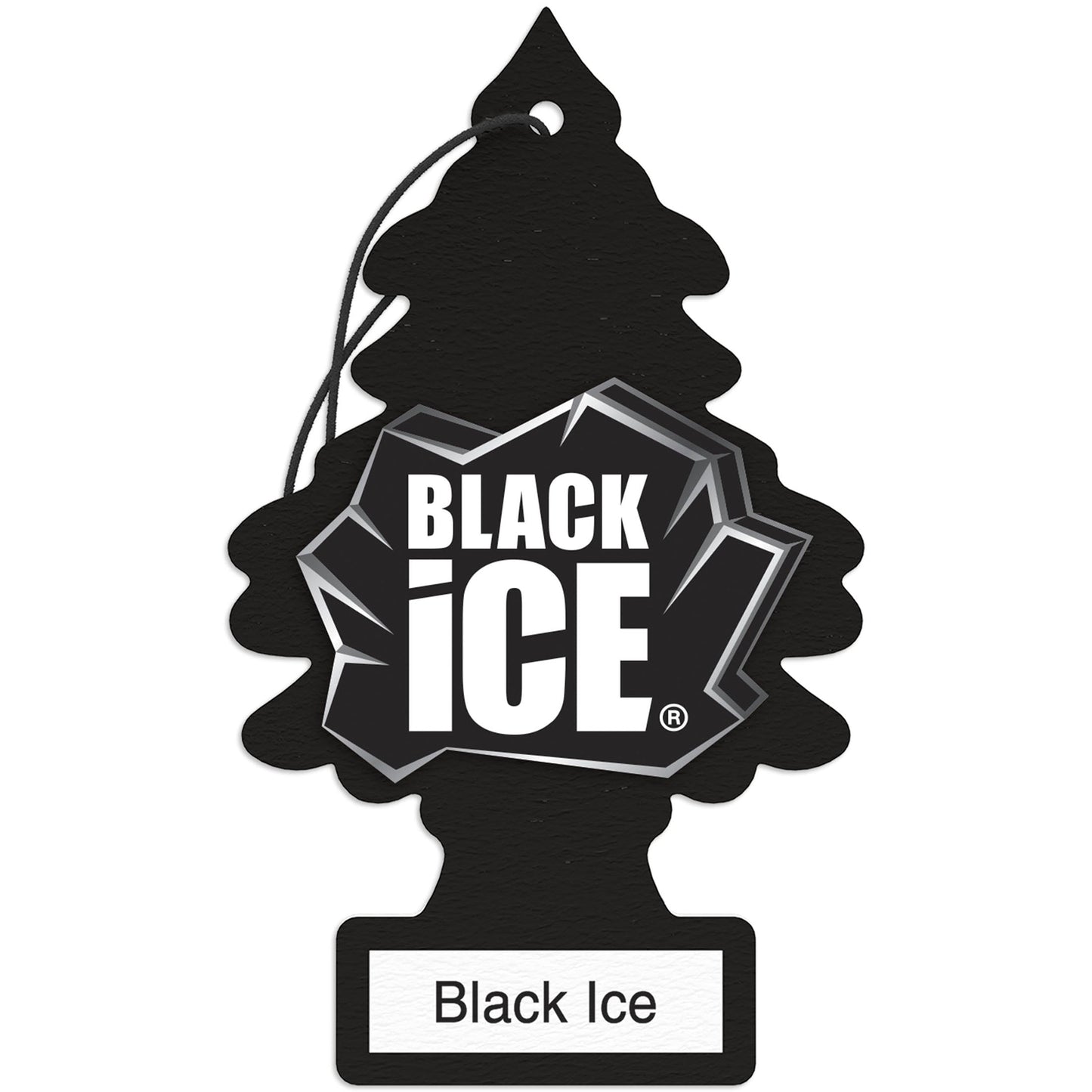 Little Trees Air Freshener Black Ice Fragrance 3-Pack