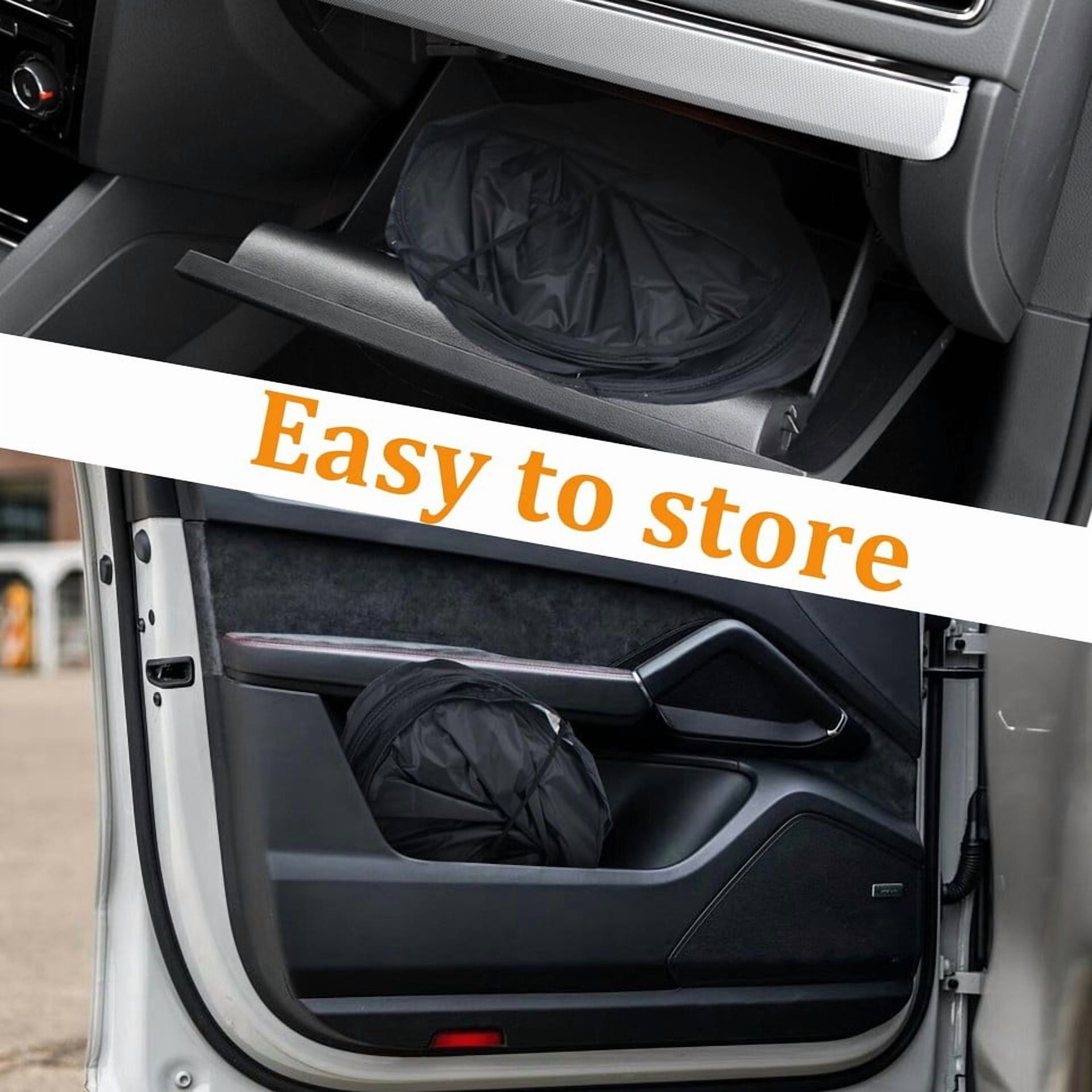 Che Yi Bao Foldable Front Window Windshield Sun Shade Shield Cover, Visor UV Block, 55x32 inch