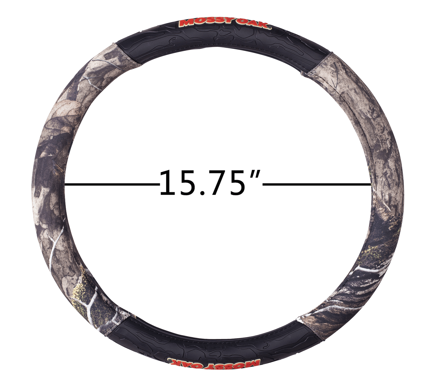 Mossy Oak 1PC Heavy Duty Truck Steering Wheel Cover Camo Green - Universal Fit, 21SWC75