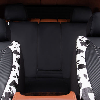 Full Set Deluxe Automotive Leather Universal Car Seat Covers Interior Covers