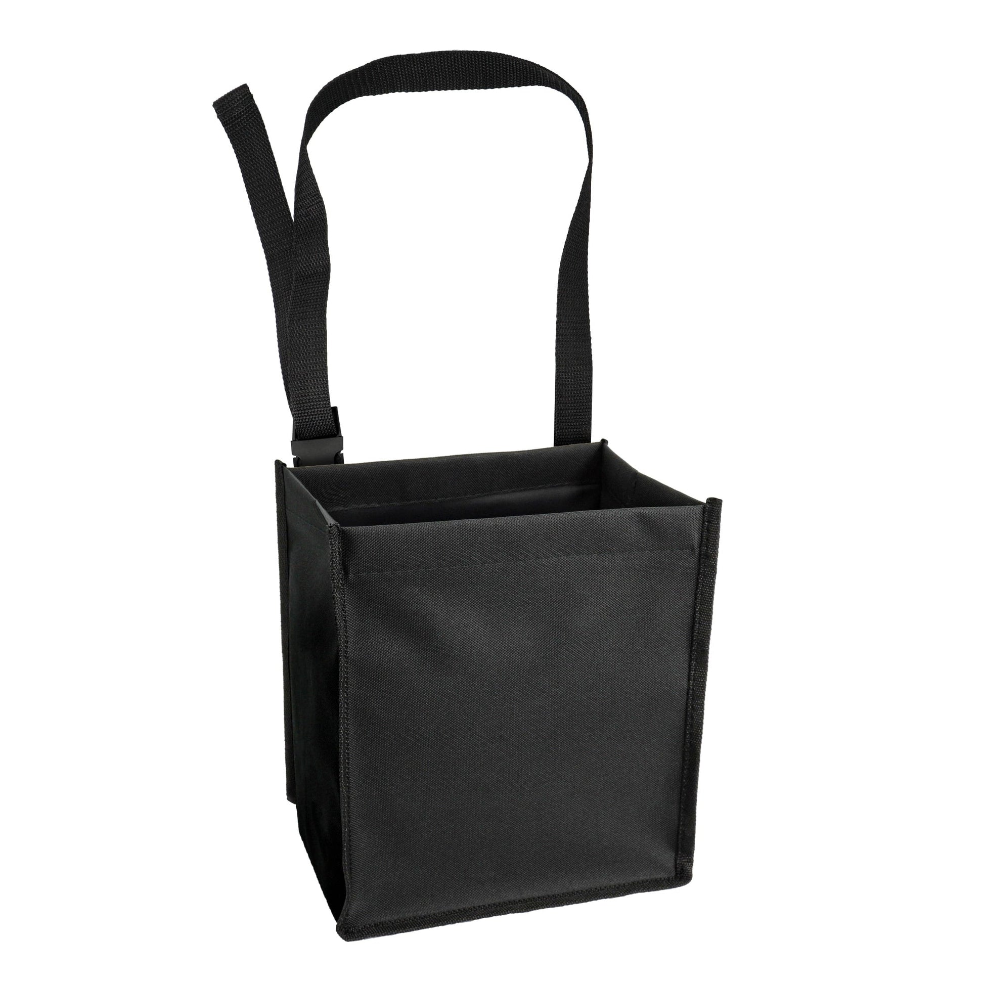 (4 pack) Auto Drive Trash Bin Collapsible Portable Auto Garbage Bag Multipurpose Car Organizer (Black)