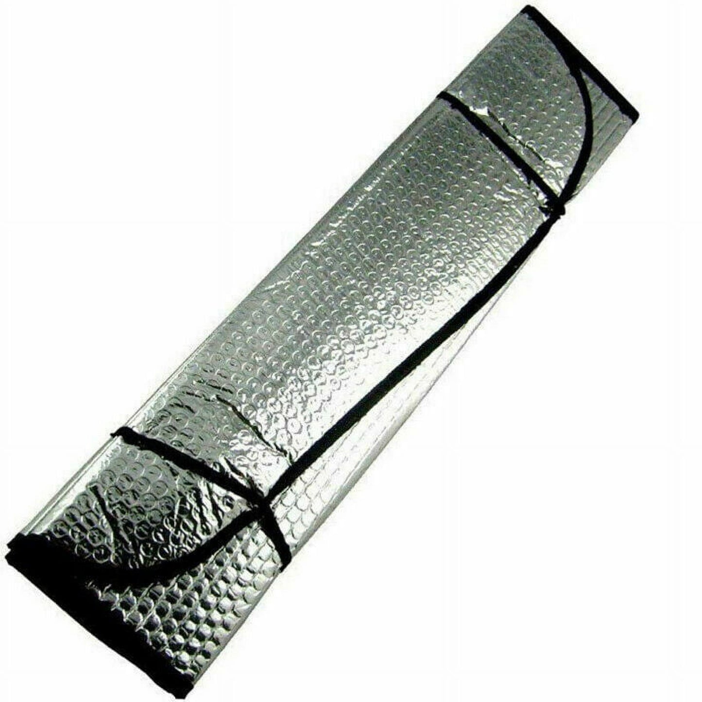 VONTER Car Windshield Sunshade Car Sun Protector Foldable Front Window Shade-Thicken 5-Layer Bubble for Auto Windshield Sun Shade UV Protection and Heat Reflector 51"x 23" (Silver)