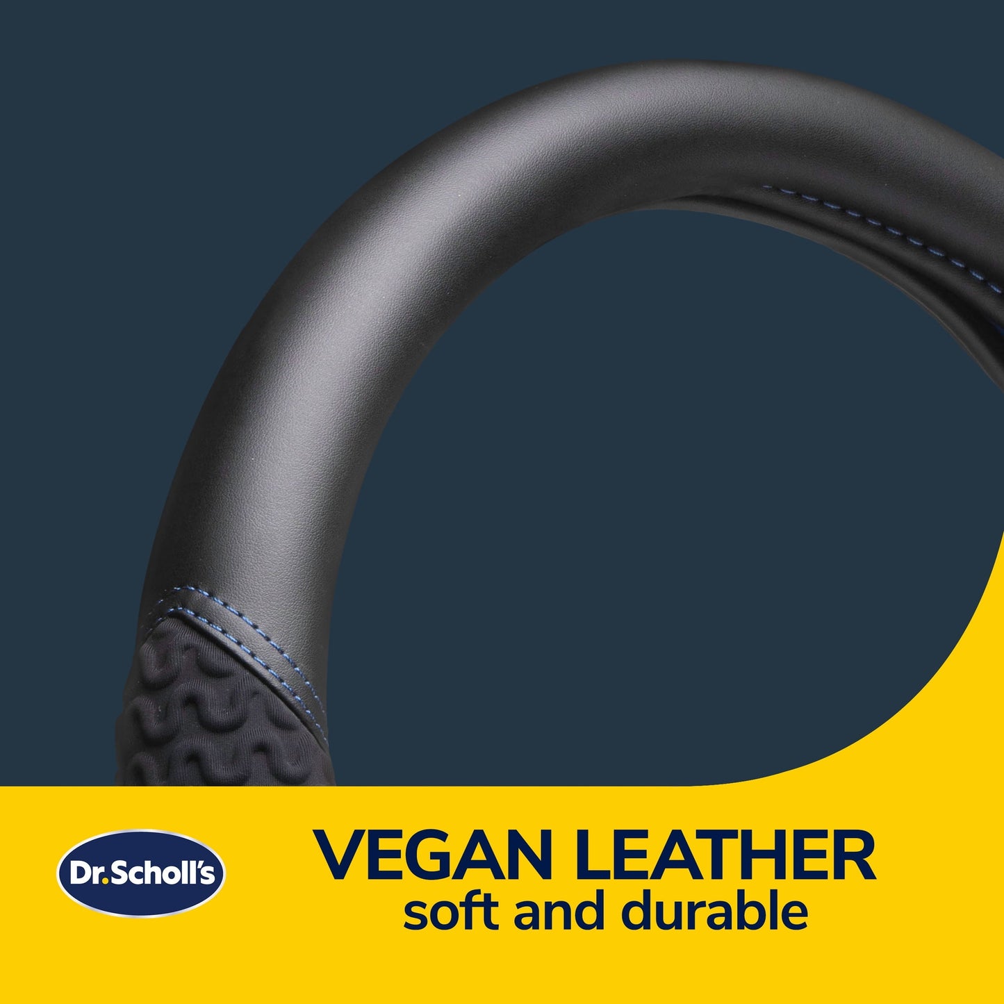 Dr. Scholl's Gel Infused Memory Foam Steering Wheel Cover