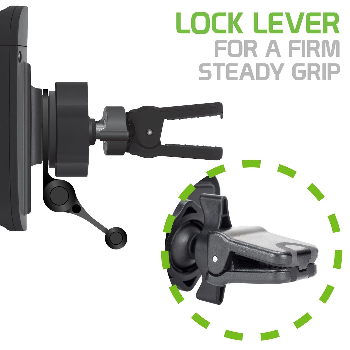 Cellet Car Vent Phone Mount with Kickstand, 360° Rotation, Universal Fit