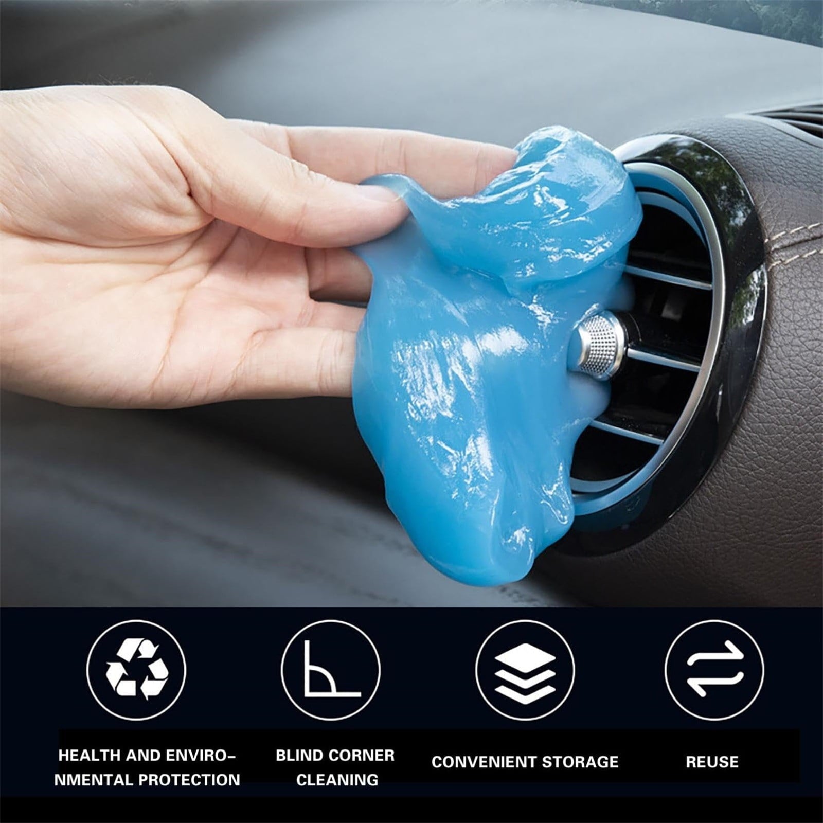 LLDYYDS Car Cleaning Gel Putty Slime Cleaner for Car Interior Detailing Keyboard Cleaner